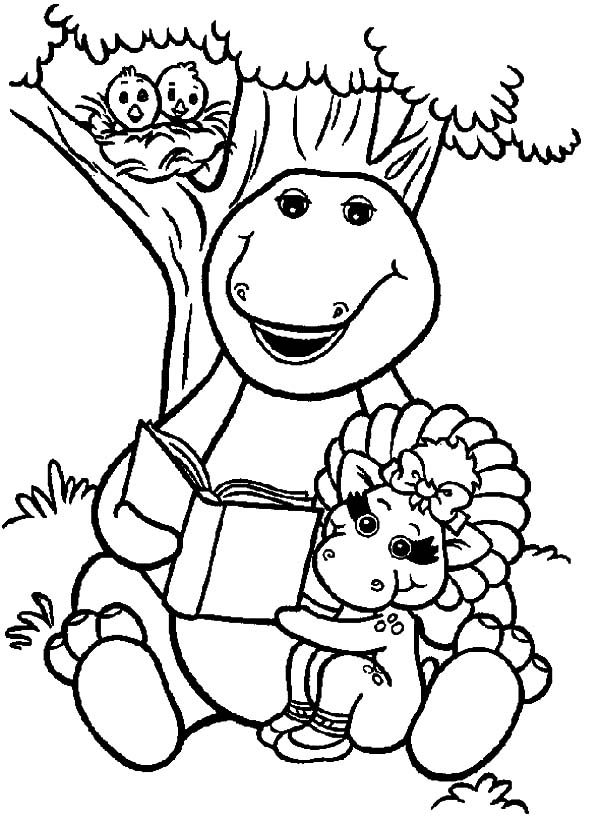 baby bop coloring pages - photo #18