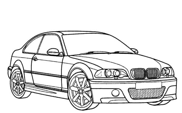 racing cars coloring pages kids bmw m3 - photo #6