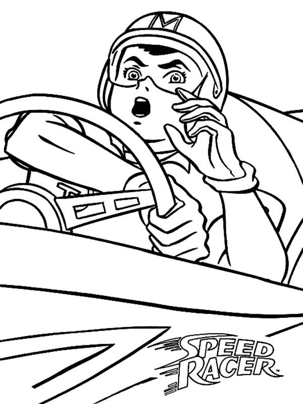 racer x coloring pages - photo #17