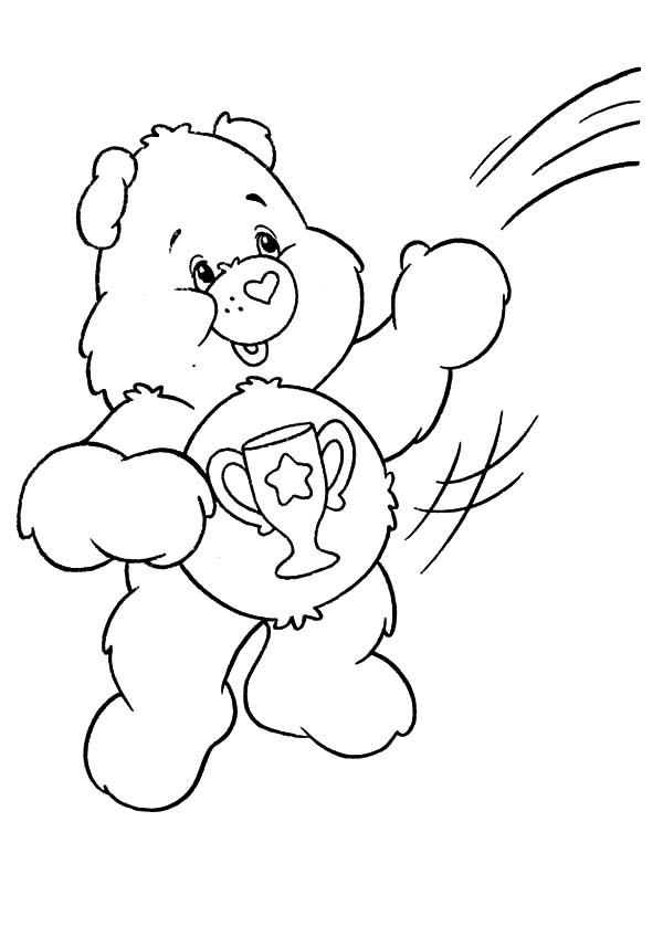 rainbow bear coloring pages - photo #21