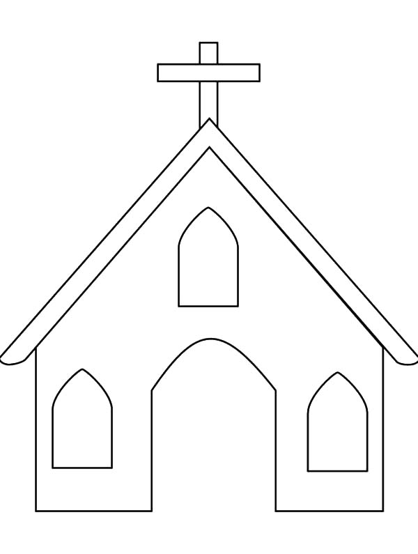Church Coloring Pages For Kids Best Place To Color