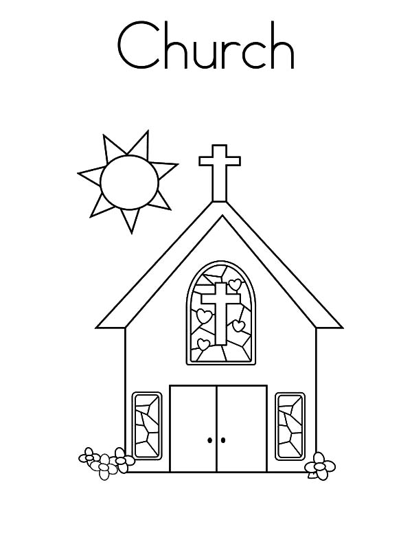 i love sunday school coloring pages - photo #50