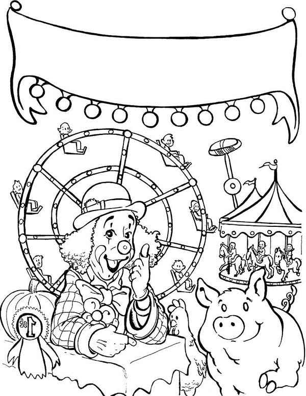 fair animals coloring pages - photo #21