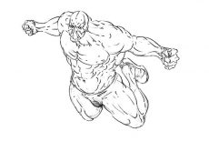 Bane Batman, Bane Batman Flying Coloring Pages: Bane Batman Flying Coloring Pages