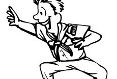 Boy Scouts, B Is For Boy Scouts Coloring Pages: B is for Boy Scouts Coloring Pages