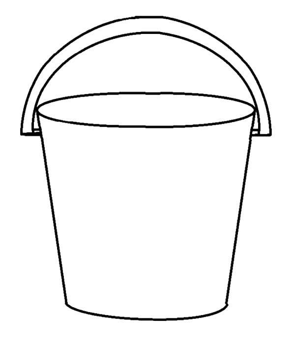 Download Bucket Picture Coloring Pages : Best Place to Color