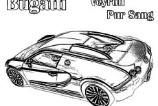 Bugatti Car, Bugatti Car Pur Sang Coloring Pages: Bugatti Car Pur Sang Coloring Pages