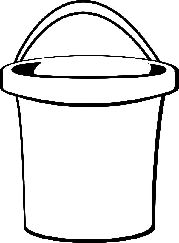 Free Beach Bucket Template Printable