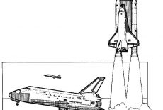 Space Travel, How To Draw Spaceshuttle Space Travel Coloring Pages: How to Draw Spaceshuttle Space Travel Coloring Pages